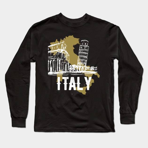 Pisa tower italy Long Sleeve T-Shirt by afmr.2007@gmail.com